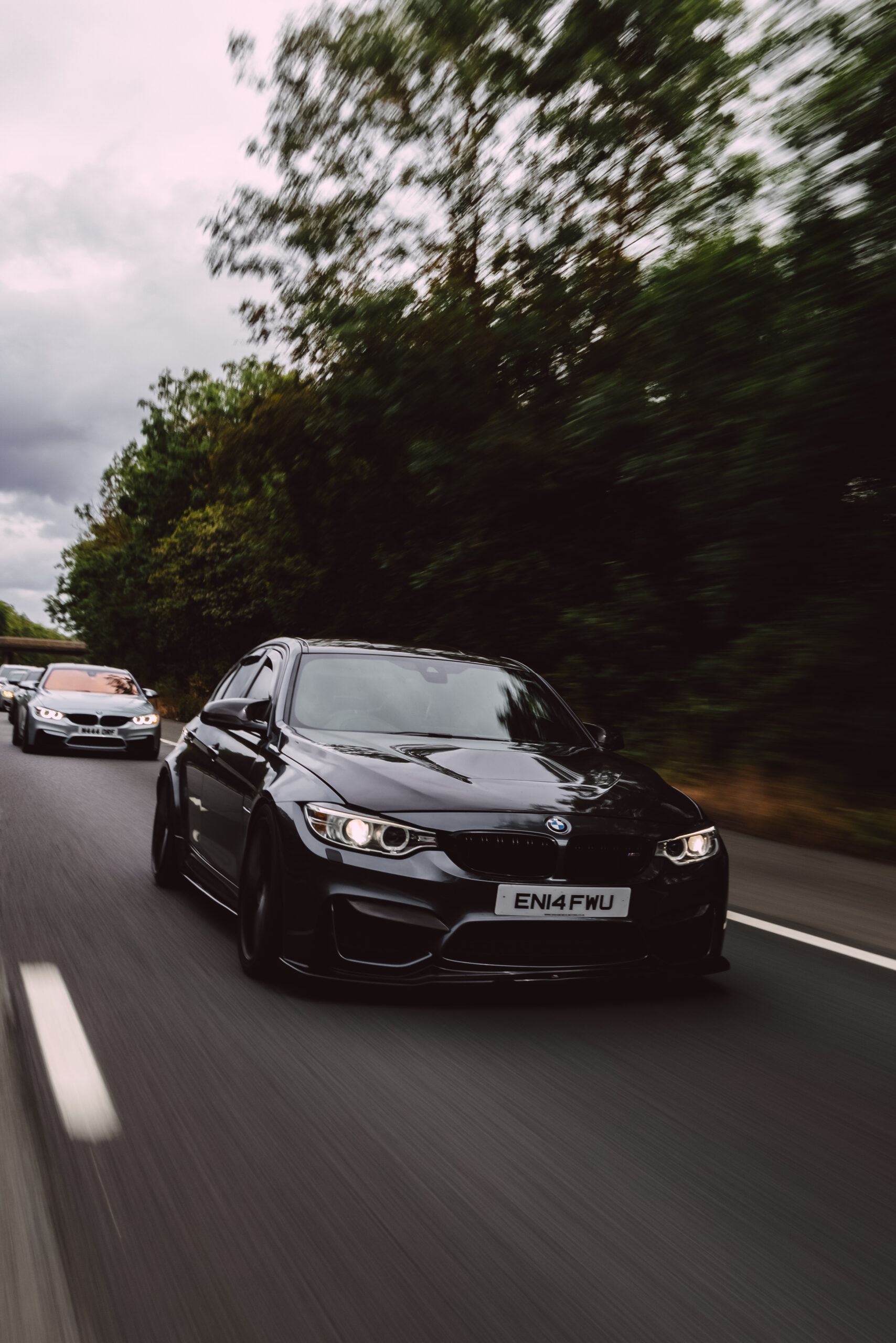 BMW on Road Photography by Izzy Ferguson